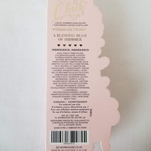P.Louise Cheek Of It Liquid Highlighter - Treasure Trove - Picture 3 of 9